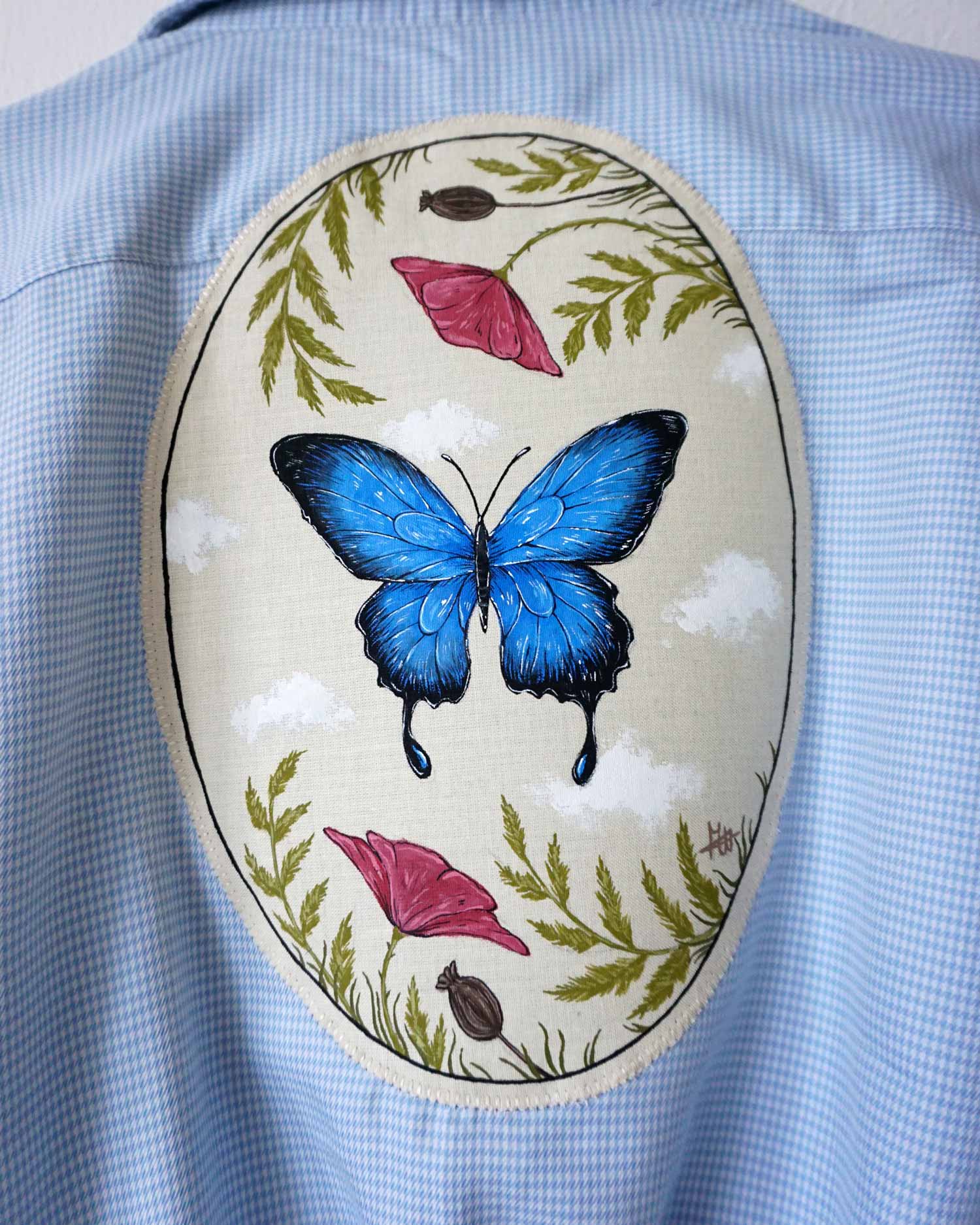 Príbehovka motýľ – Upcy košeľa